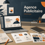 agence publicitaire bureau moderne