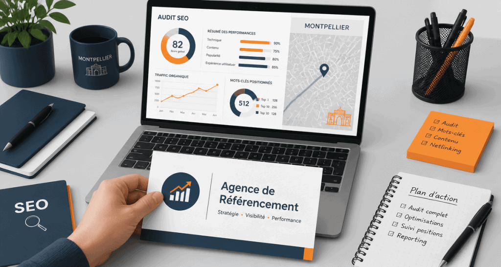 agence référencement Montpellier audit SEO