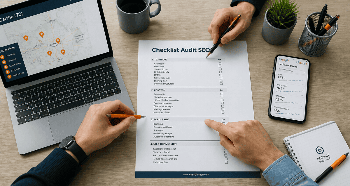 agence référencement naturel le mans audit seo