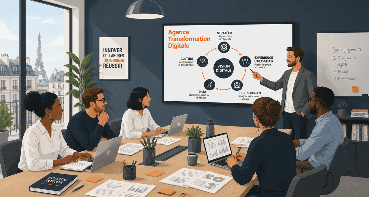 agence transformation digitale paris équipe