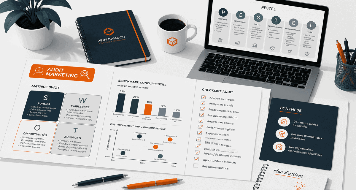 Conseil marketing audit marketing infographie