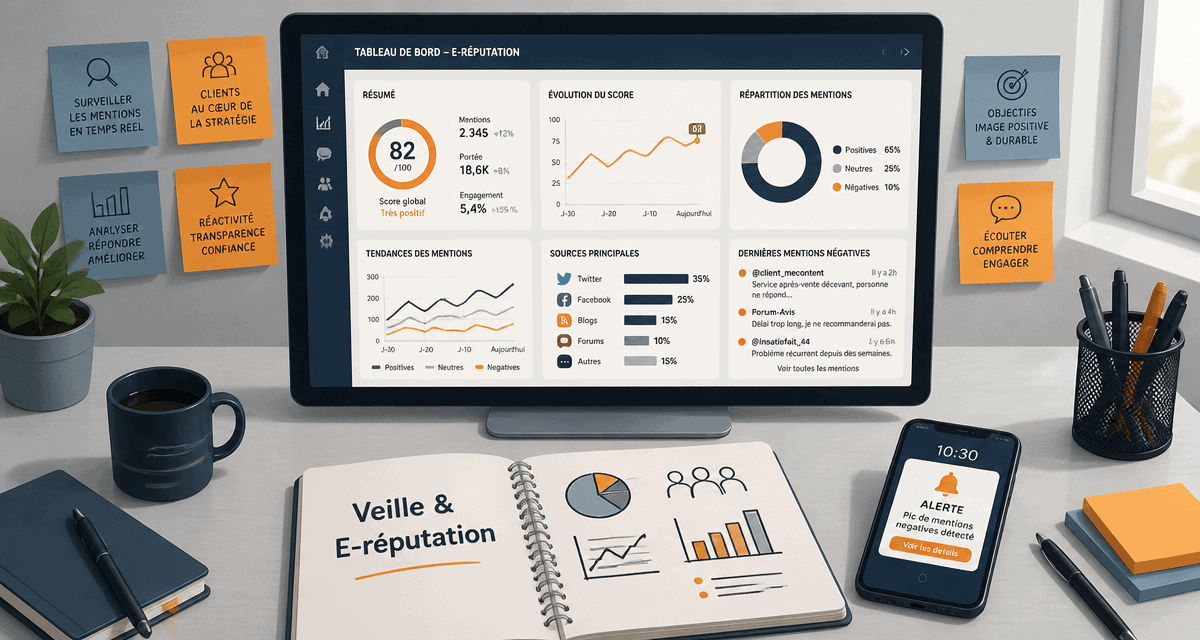 e reputation outils bureau moderne