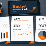 facebook ads prix graphiques cpc cpm cpa