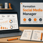 formation social media manager tableau de bord
