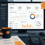 outils ia community management écran social media
