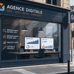 Référencement Google Bordeaux agence vitrine centre-ville