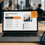 salaire community manager 2025, Paris vs province, bureau, ordinateur, notifications réseaux sociaux