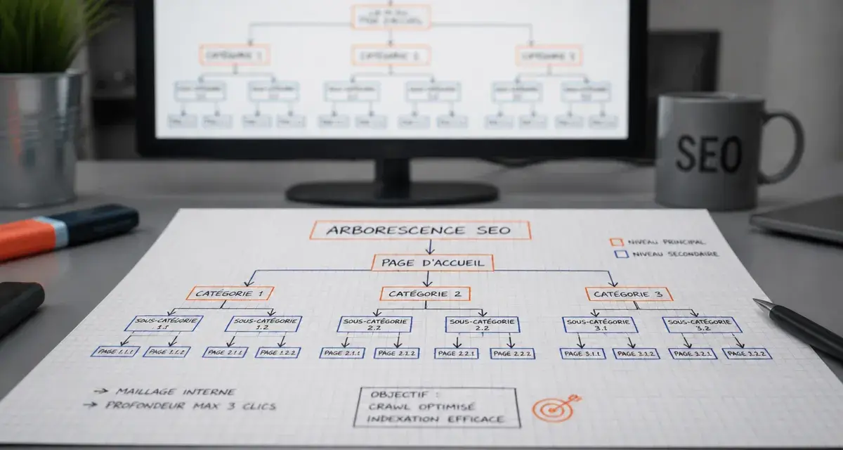 Arborescence seo : schéma SEO pour structurer le site