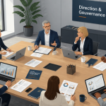 Direction dans une entreprise en réunion