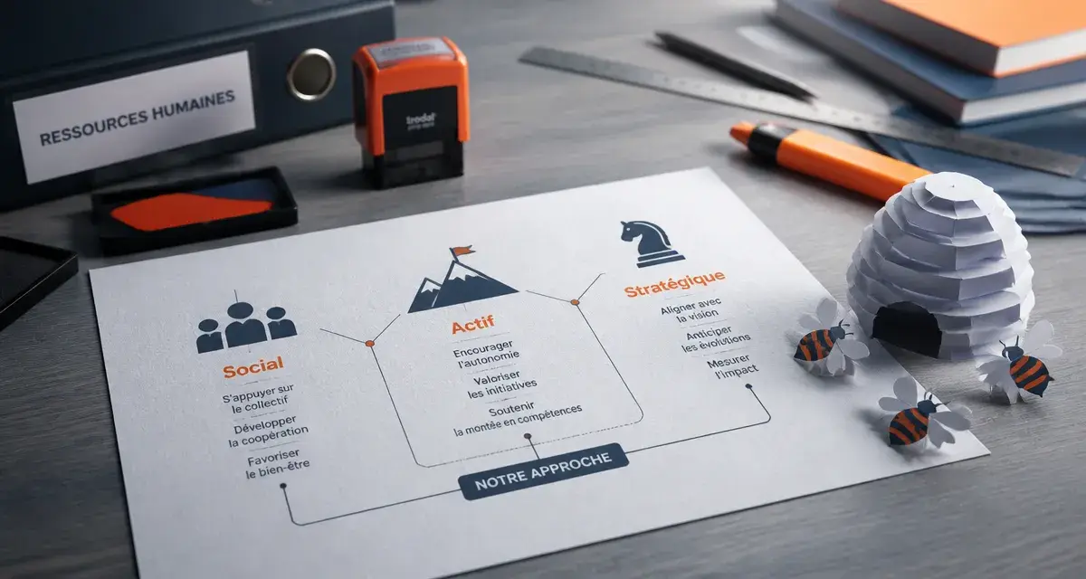 Essaimage entreprise : schéma Social Actif Stratégique