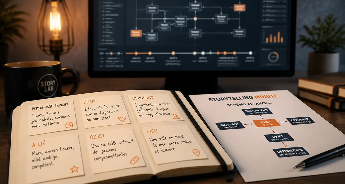 Formation storytelling : carnet et schéma actanciel pour transformer vos messages en récits
