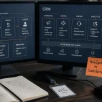 hubspot vs salesforce : coûts cachés CRM sur bureau