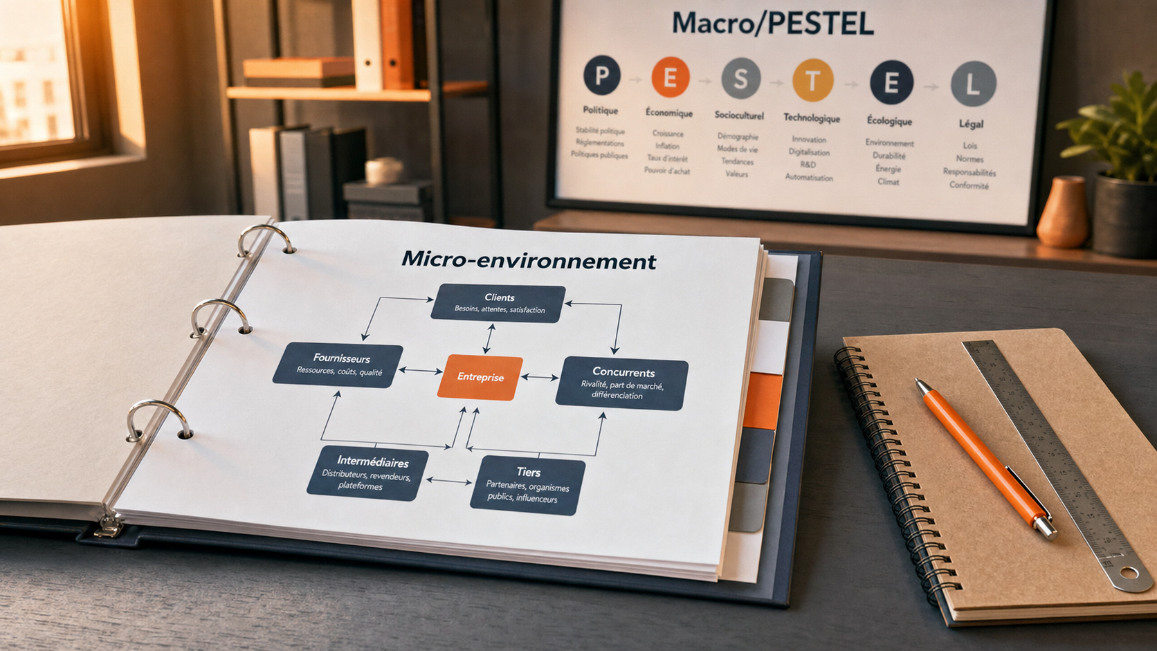 Micro environnement définition : 5 leviers pour sécuriser la stratégie