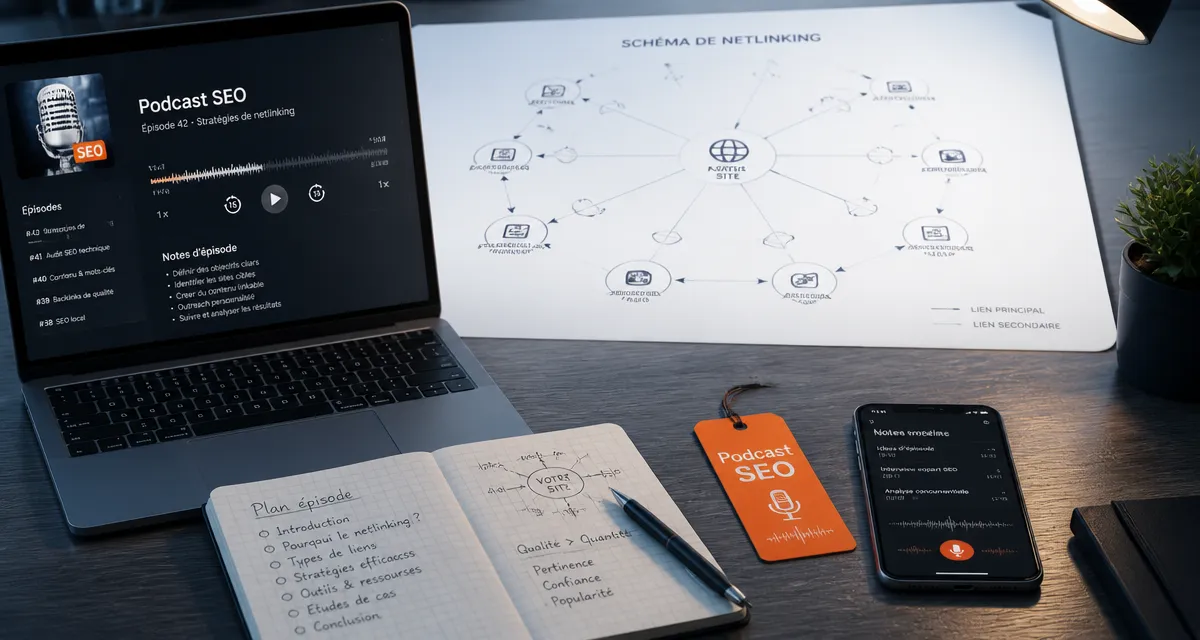 Podcast seo pour monter en compétence par profil