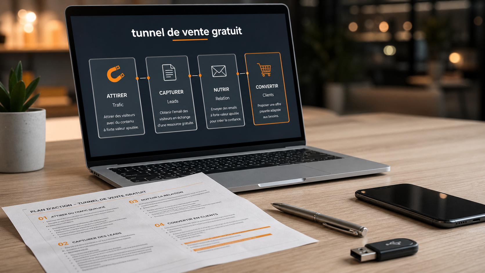 Tunnel de vente gratuit : 3 outils pour convertir sans budget
