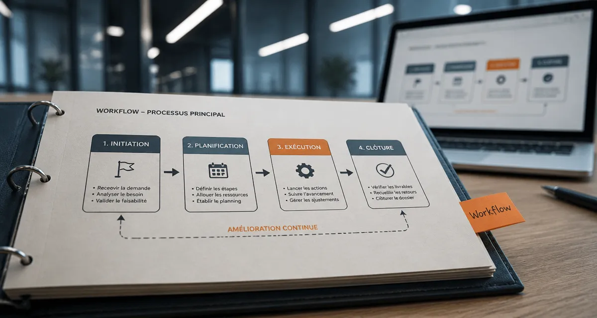 Workflow exemple : 5 workflows concrets pour automatiser vos processus métier