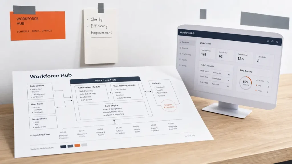 Comment gérer équipe remote avec workforce hub setup