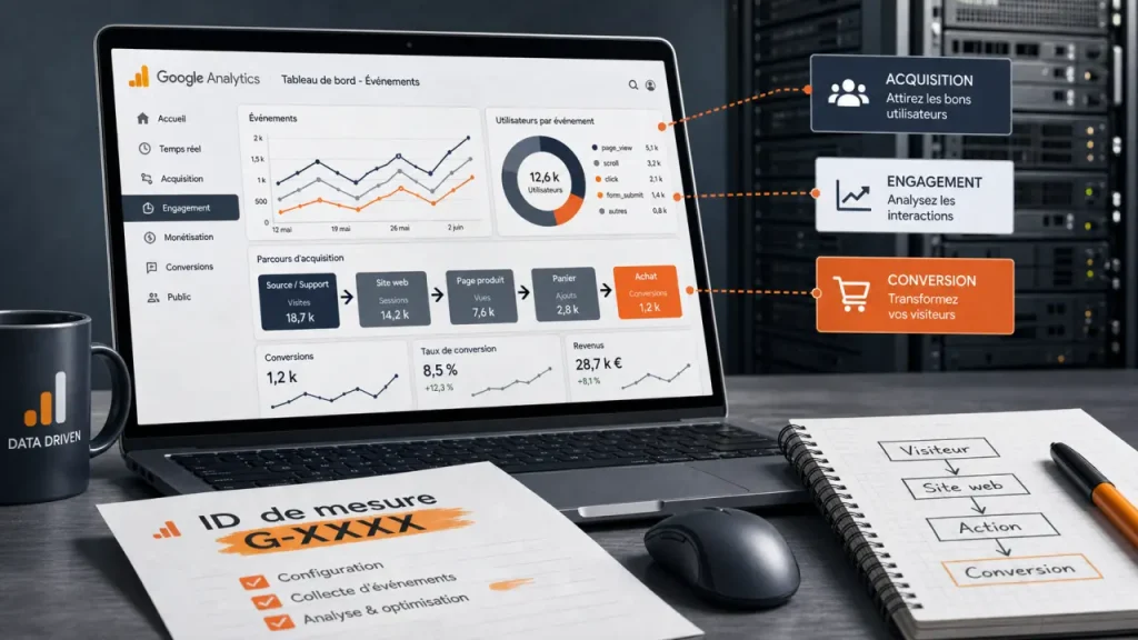 Comment utiliser Google Analytics : valider le tag en 24 h, rapports utiles