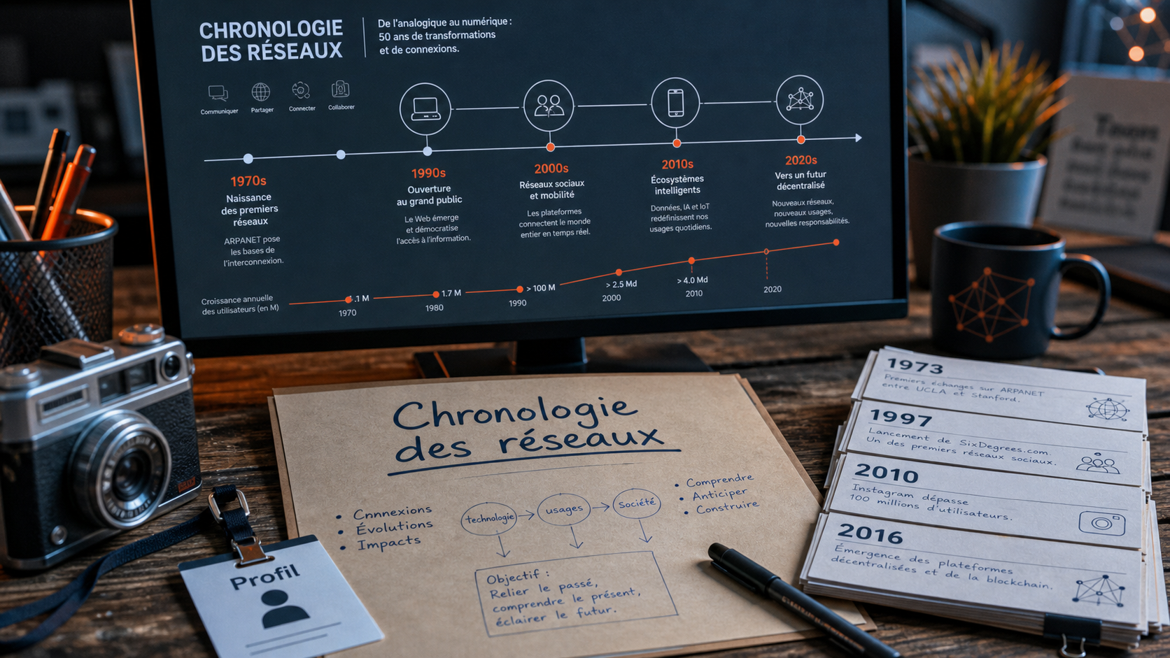 L’évolution des réseaux sociaux : SixDegrees, Facebook, TikTok
