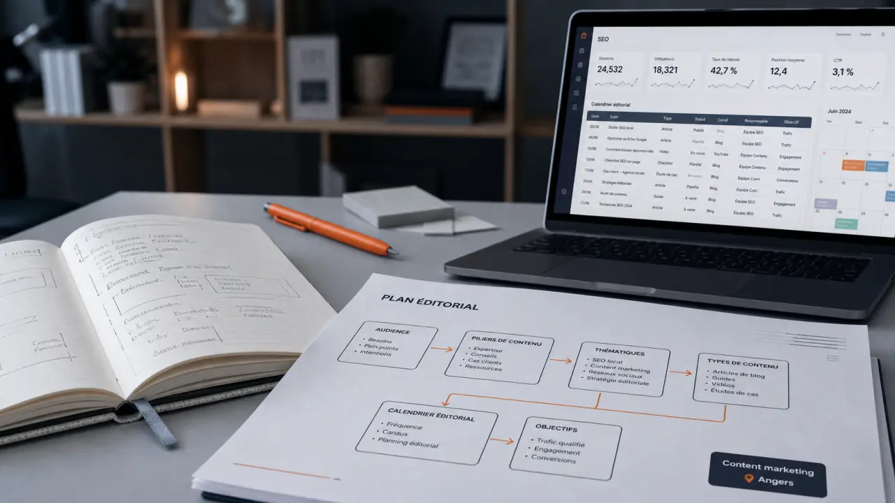 Formation content marketing Angers : 14h présentiel ou alternance