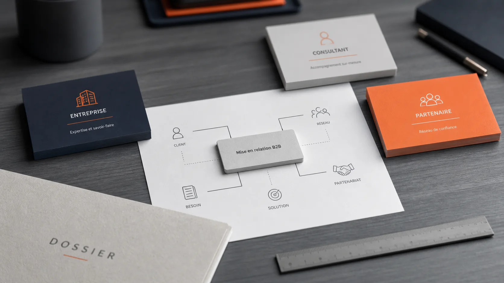 Formules b2b-network-entreprise relation : mise en relation B2B, contacts qualifiés