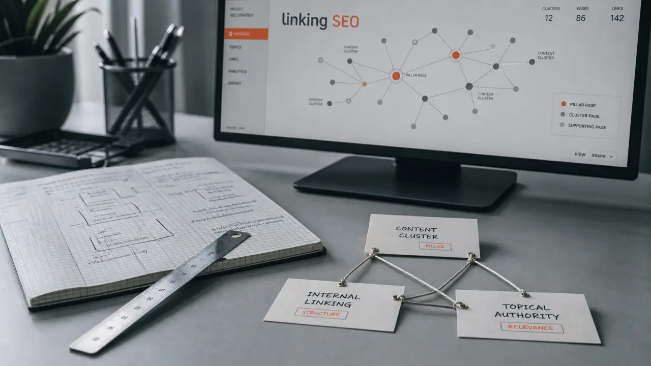 Schéma de linking seo : maillage interne et backlinks