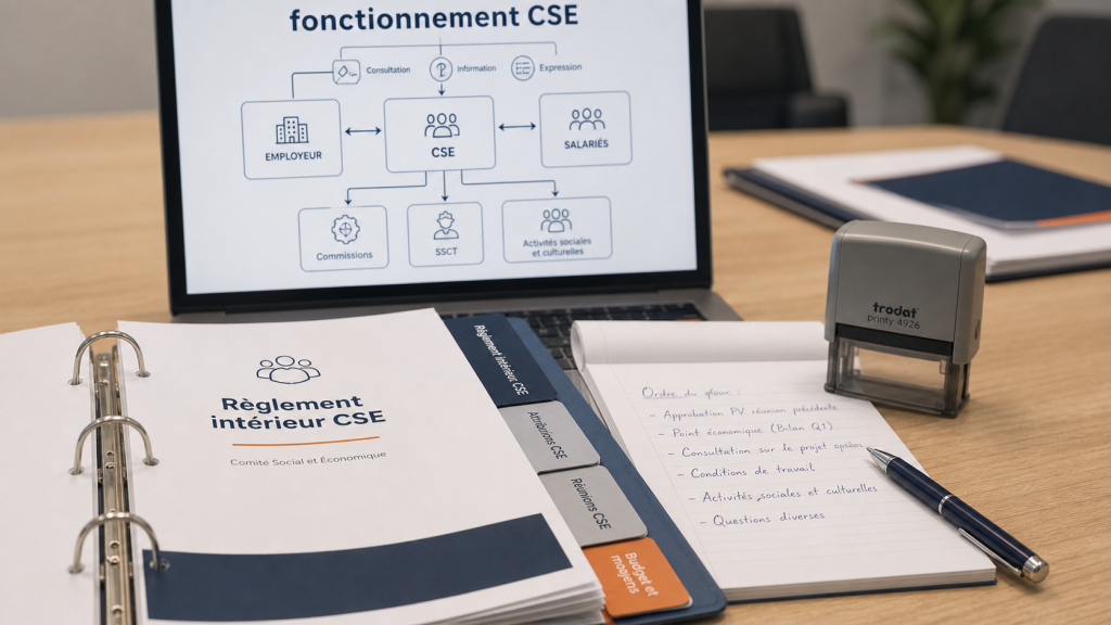 Règlement intérieur CSE : document et obligation 50 salariés