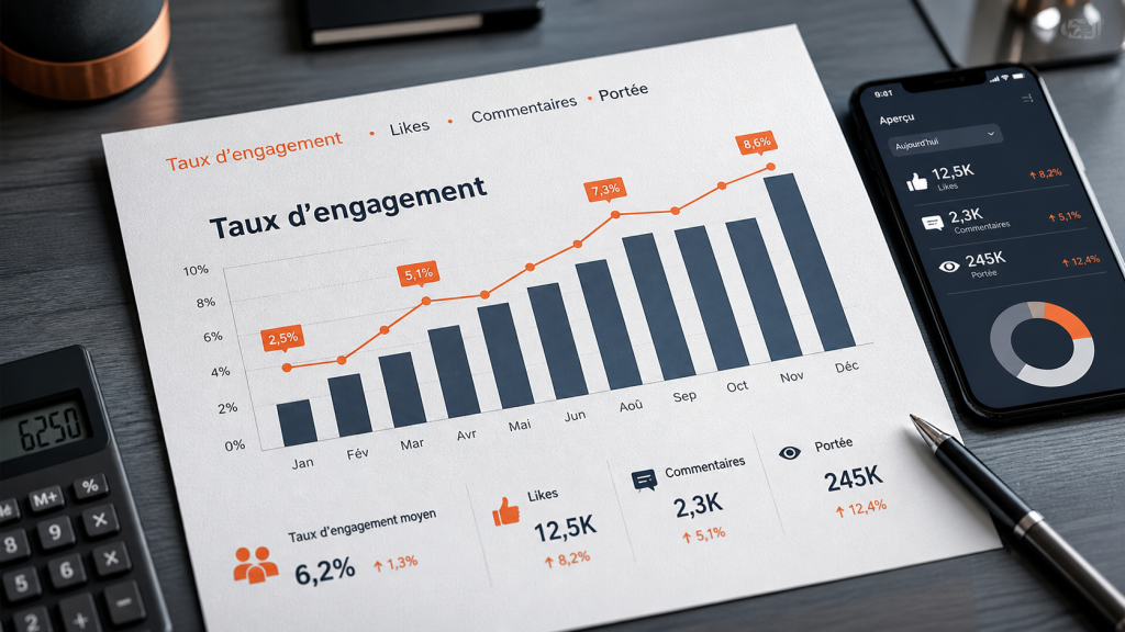 Taux d'engagement définition : calcul, métriques et pièges