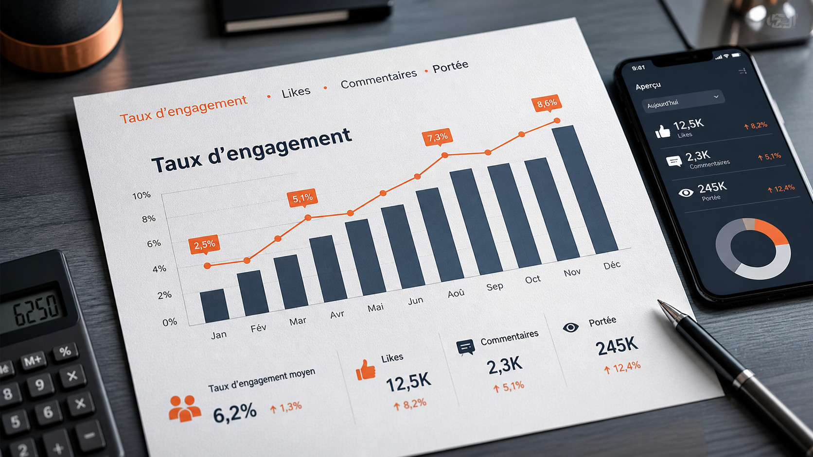 Taux d'engagement définition : calcul, métriques et pièges