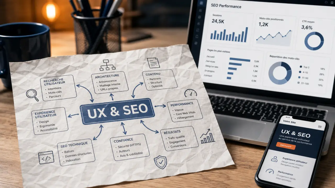 User experience and seo : vitesse, navigation, contenus clairs pour retenir l’utilisateur