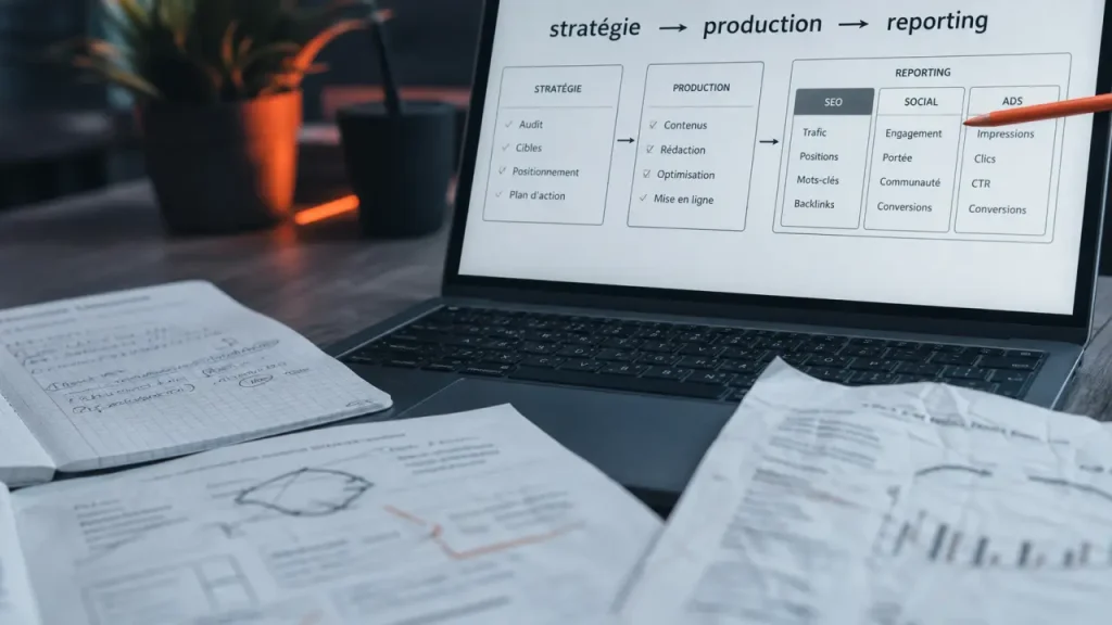 Agence de création de contenu : externaliser ou produire en interne