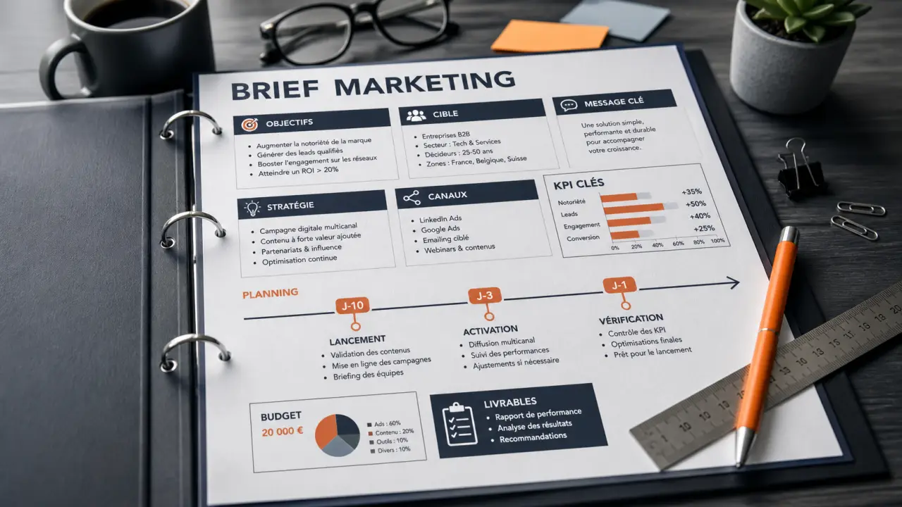 Brief marketing : comparaison brief communication et brief créatif