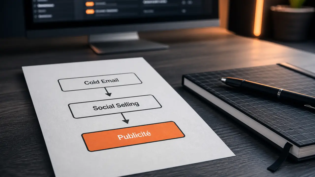 definition outbound : funnel cold email et social selling