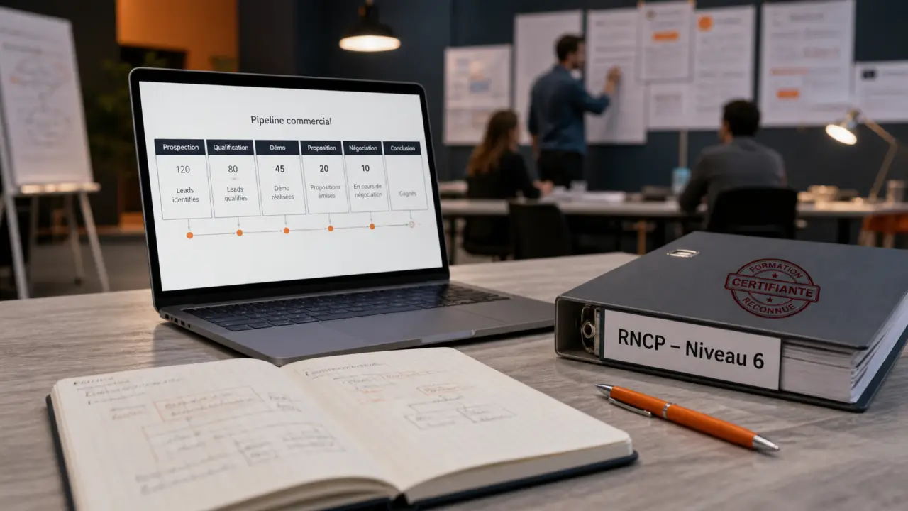 Formation business developper lyon en alternance, RNCP niveau 6