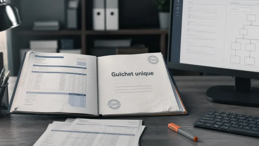 Guichet unique, trésorerie, factures pour gerer entreprise fr en France