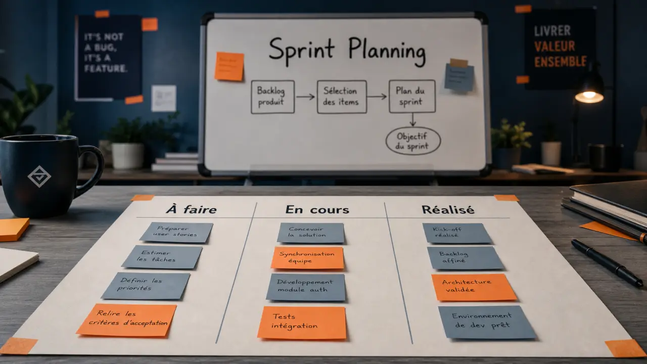 Methode agile scrum : 3 rôles, 4 cérémonies, 1 sprint
