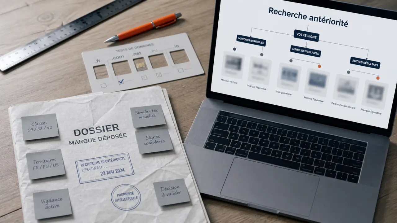 Naming et protection de marque : vérifications avant dépôt