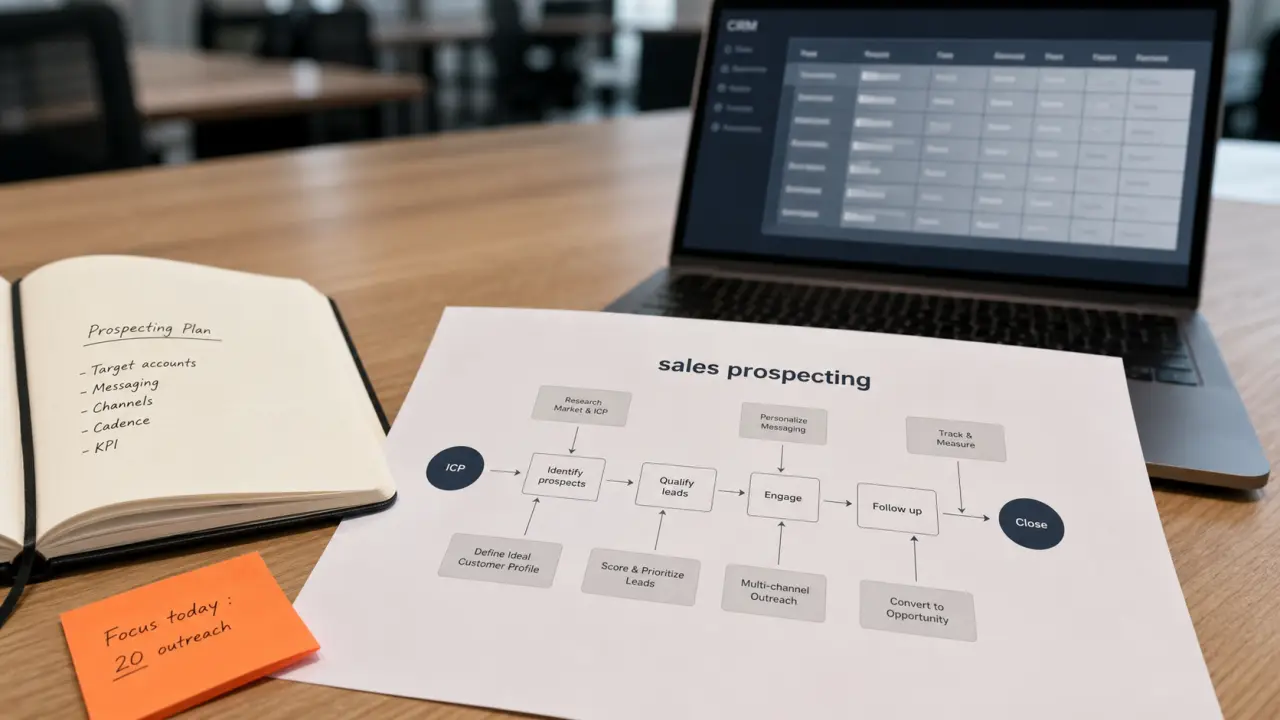 Prospection commercial en anglais : sales prospecting, lead generation et direct marketing en salle de réunion