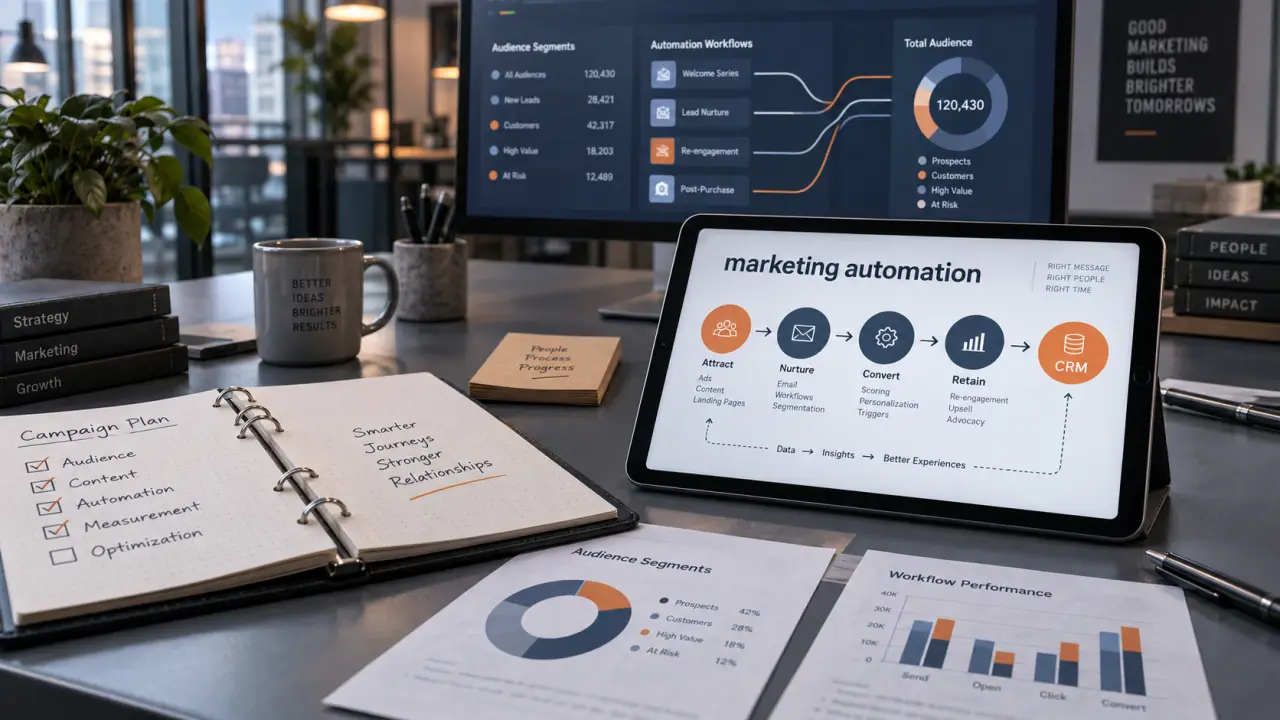 Agence marketing automation : schéma CRM et scénarios de croissance