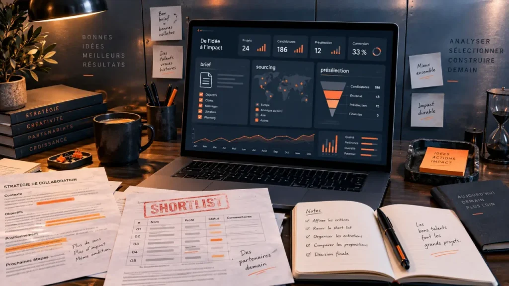 Cabinet de recrutement marketing digital : shortlist et évaluation des profils