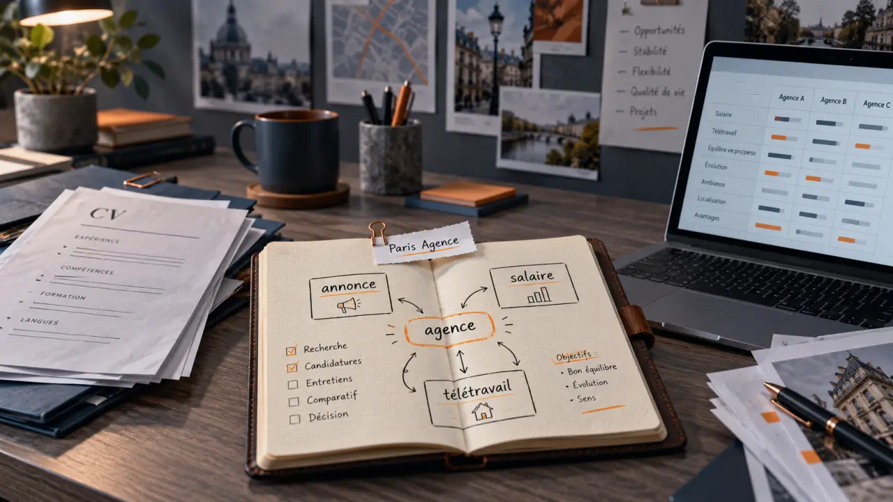 Emploi agence de communication Paris : repérer les vrais postes