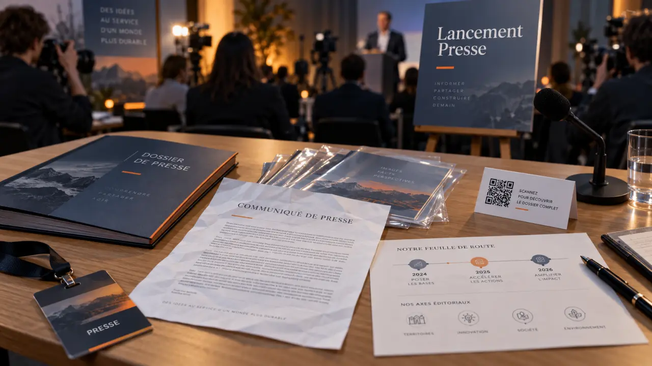 Lancements presse : communiqué de presse et press kit pour une nouveauté